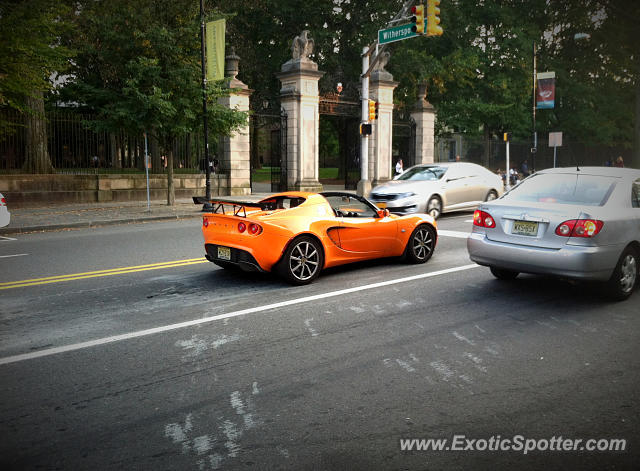Lotus Elise spotted in Princeton, New Jersey