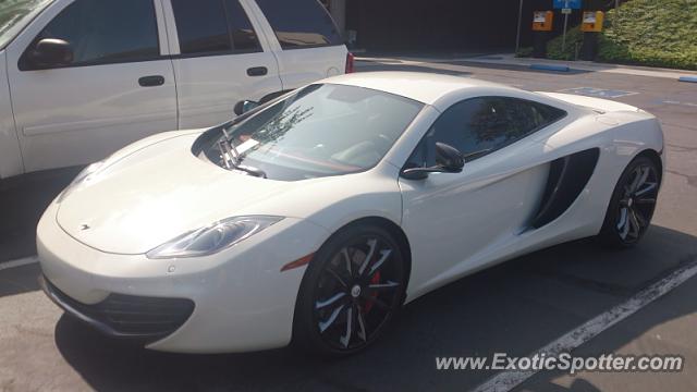 Mclaren MP4-12C spotted in West Covina, California