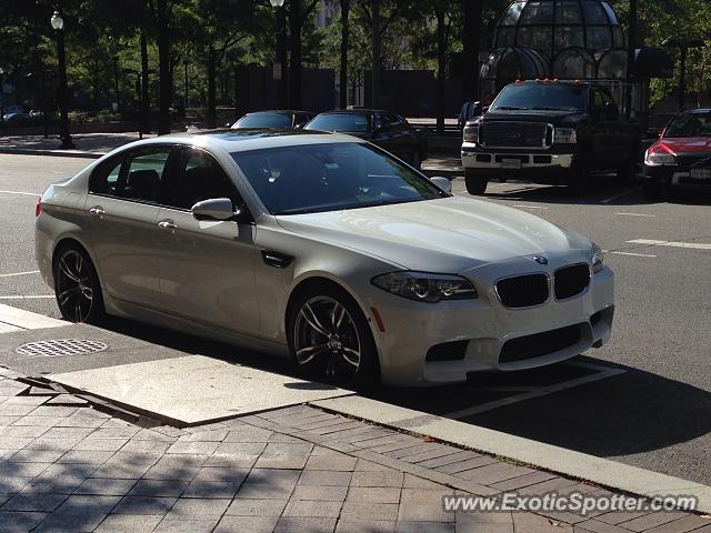 BMW M5 spotted in Washington DC, Washington