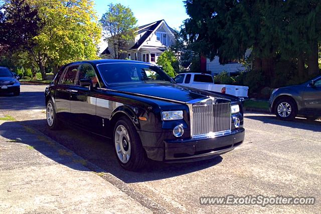 Rolls Royce Phantom spotted in Seattle, Washington