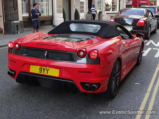 Ferrari F430 spotted in London, United Kingdom