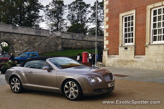 Bentley Continental spotted in York, United Kingdom