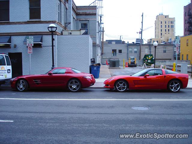 Mercedes SLS AMG spotted in Ann Arbor, Michigan