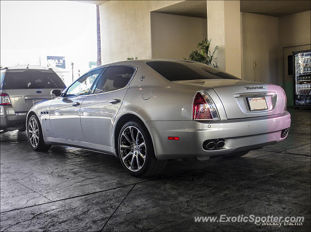 Maserati Quattroporte spotted in Las Vegas, Nevada