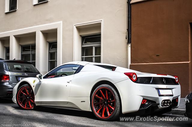 Ferrari 458 Italia spotted in Munich, Germany