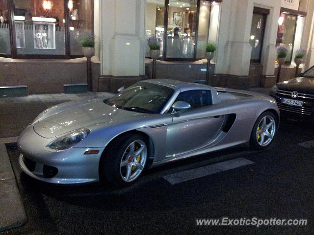 Porsche Carrera GT spotted in Munich, Germany