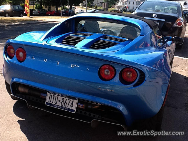 Lotus Elise spotted in Sodus Point, New York