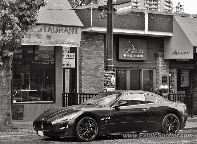 Maserati GranTurismo spotted in Vancouver, Canada