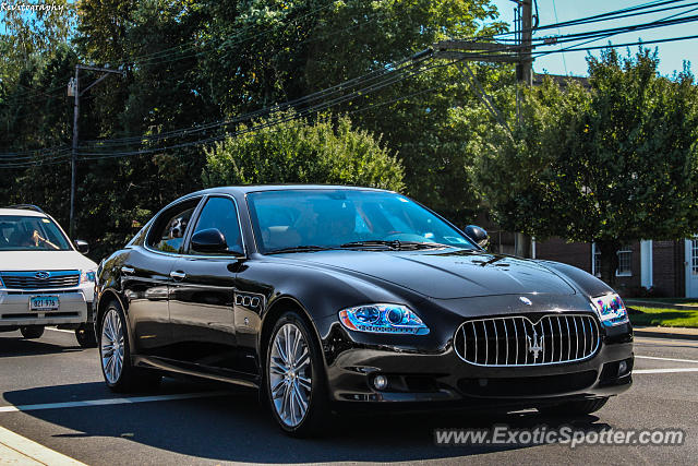 Maserati Quattroporte spotted in Westport, Connecticut