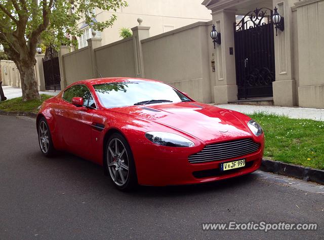 Aston Martin Vantage spotted in Melbourne, Australia