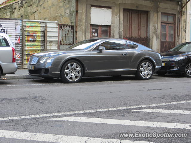 Bentley Continental spotted in Porto, Portugal