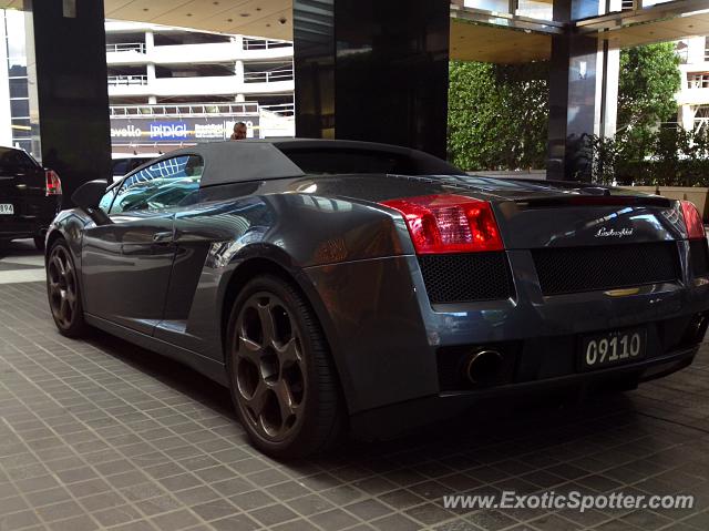 Lamborghini Gallardo spotted in Melbourne, Australia