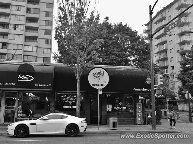 Aston Martin Vantage spotted in Vancouver, Canada