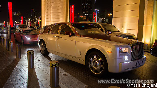 Rolls Royce Phantom spotted in Dubai, United Arab Emirates