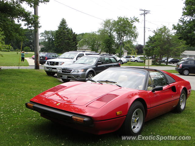 Ferrari 308 spotted in Newport, Rhode Island