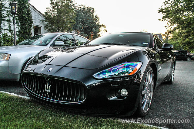 Maserati GranTurismo spotted in Greenwich, Connecticut