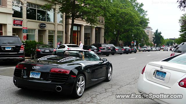 Audi R8 spotted in Greenwhich, Connecticut