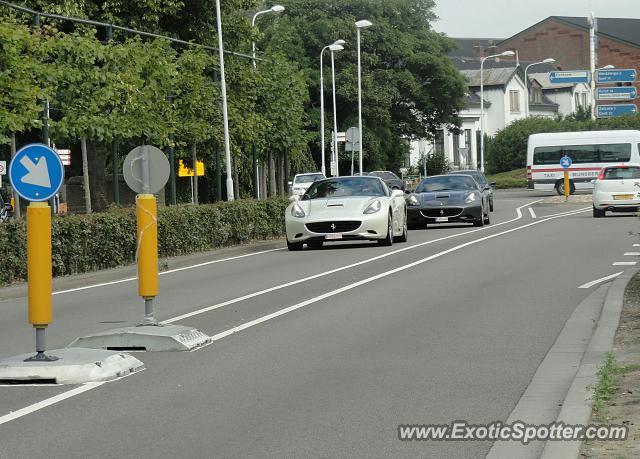 Ferrari California spotted in Sas van Gent, Netherlands