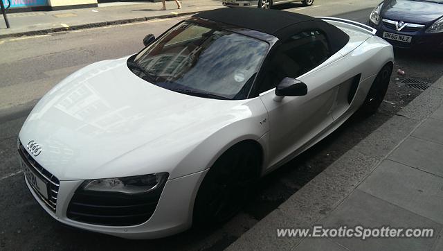 Audi R8 spotted in London, United Kingdom