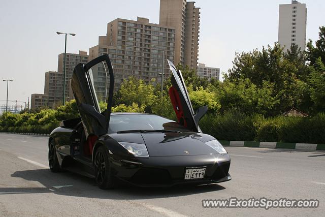 Lamborghini Murcielago spotted in Tehran, Iran