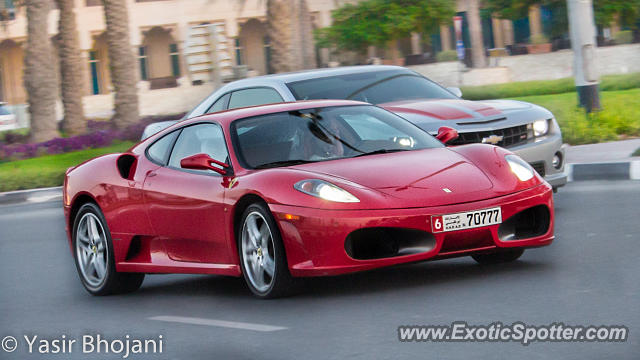 Ferrari F430 spotted in Dubai, United Arab Emirates