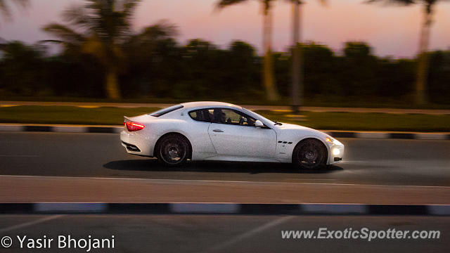 Maserati GranTurismo spotted in Dubai, United Arab Emirates