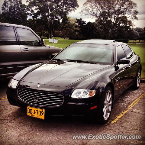 Maserati Quattroporte spotted in Bogota, Colombia