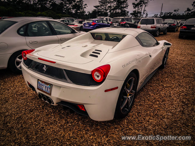 Ferrari 458 Italia spotted in Carmel, California