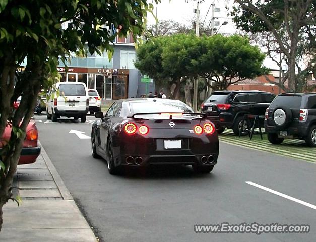 Nissan GT-R spotted in Lima, Peru