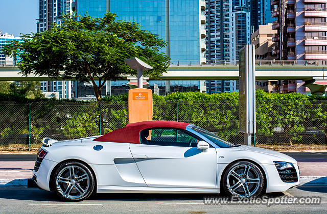 Audi R8 spotted in Dubai, United Arab Emirates