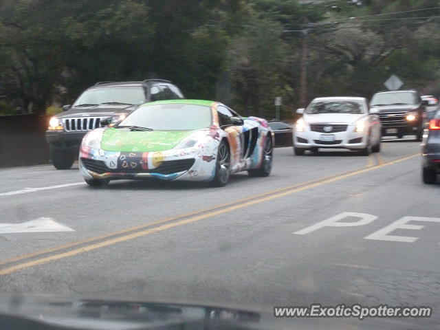 Mclaren MP4-12C spotted in Monterey, California