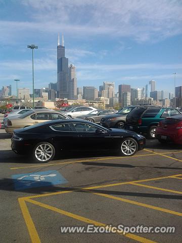 Aston Martin Rapide spotted in Chicago, Illinois