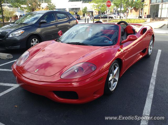 Ferrari 360 Modena spotted in Center valley, Pennsylvania