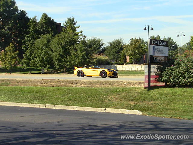 Dodge Viper spotted in Indianapolis, Indiana