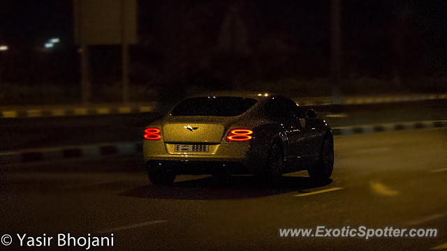 Bentley Continental spotted in Dubai, United Arab Emirates