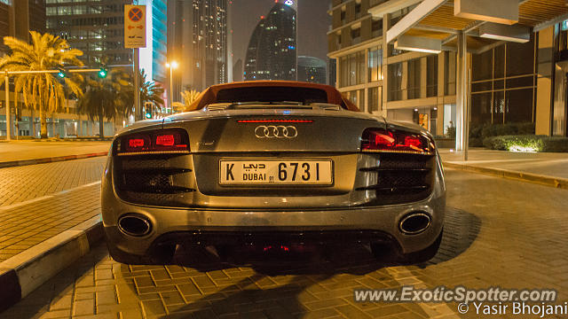 Audi R8 spotted in Dubai, United Arab Emirates