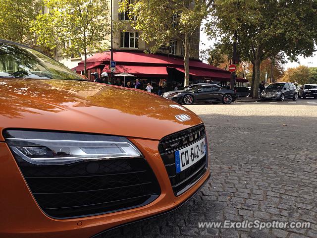 Audi R8 spotted in Paris, France