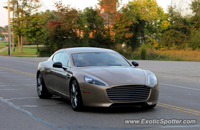 Aston Martin Rapide spotted in New Albany, Ohio