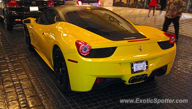 Ferrari 458 Italia spotted in Las Vegas, Nevada