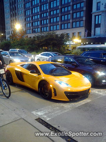 Mclaren MP4-12C spotted in Chicago, Illinois