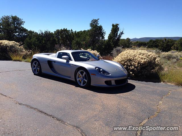 Porsche Carrera GT spotted in Santa Fe, New Mexico