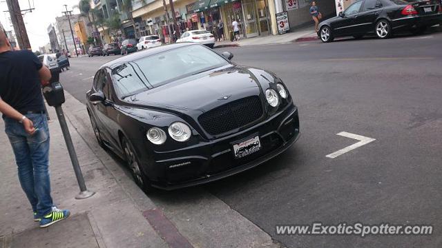 Bentley Continental spotted in Los Angeles, California