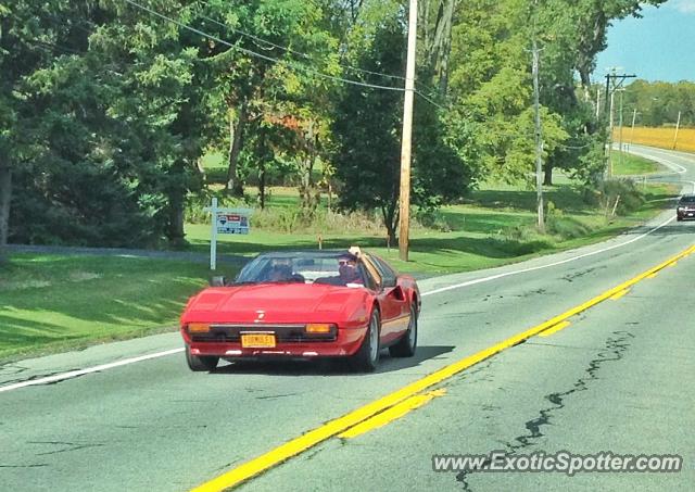 Ferrari 308 spotted in Bloomfield, New York