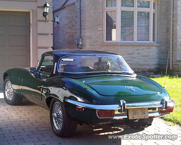 Jaguar E-Type spotted in Toronto, Canada