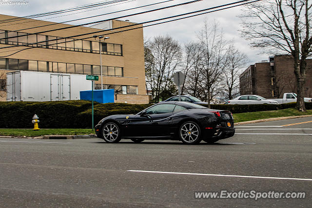 Ferrari California spotted in Greenwich, Connecticut