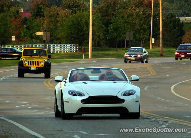 Aston Martin Vantage spotted in New Albany, Ohio