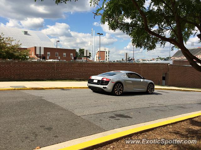 Audi R8 spotted in College Park, Maryland