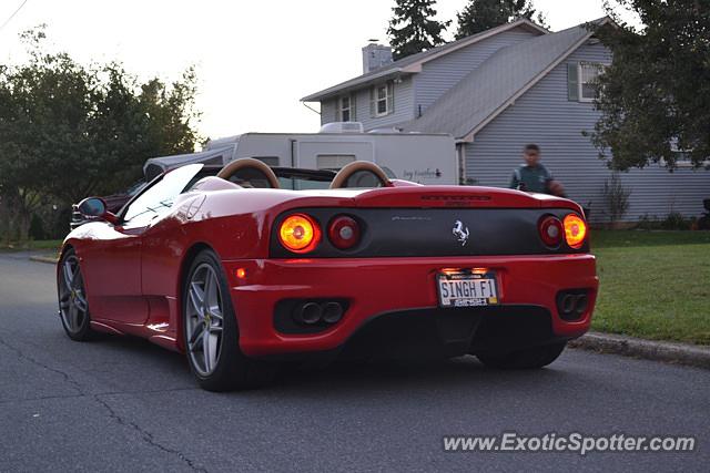 Ferrari 360 Modena spotted in Easton, Pennsylvania