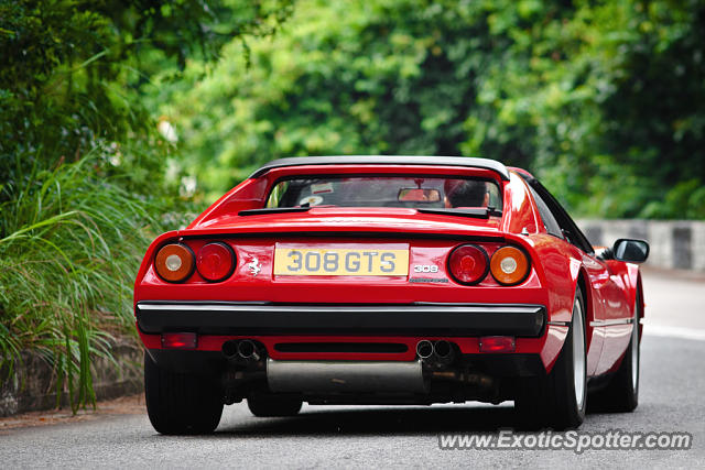 Ferrari 308 spotted in Hong Kong, China