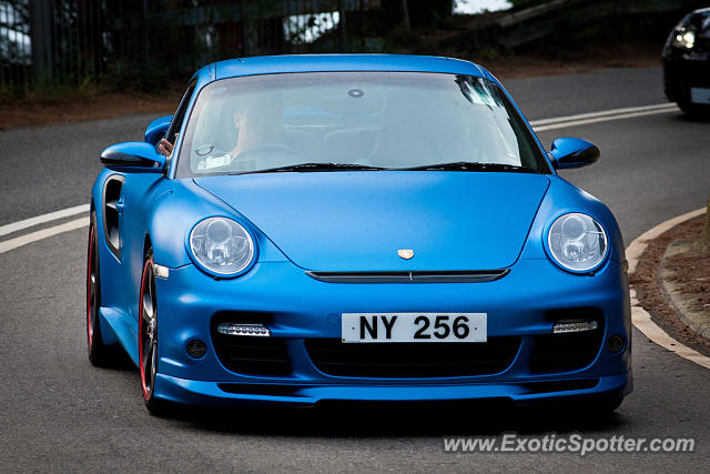 Porsche 911 Turbo spotted in Hong Kong, China